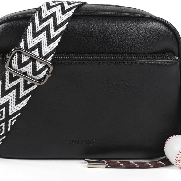 Functional and Chic Vegan Leather Crossbody Bag - Perfect for Daily Use - Picture 1 of 7